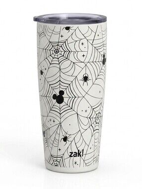 Zak! Disney Mickey Mouse Halloween Spiderweb Tumbler 🕸️🕷️